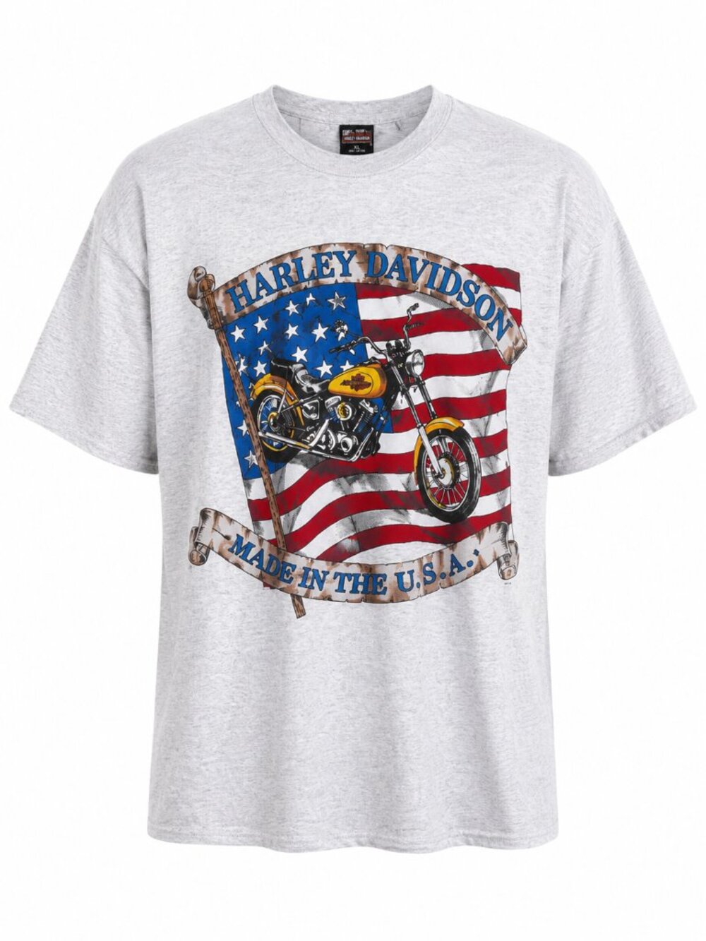 Harley-Davidson Made In The USA  Single Stitch Vintage Graphic Tee